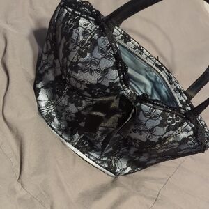 Elegant Black Lace Mini Bag